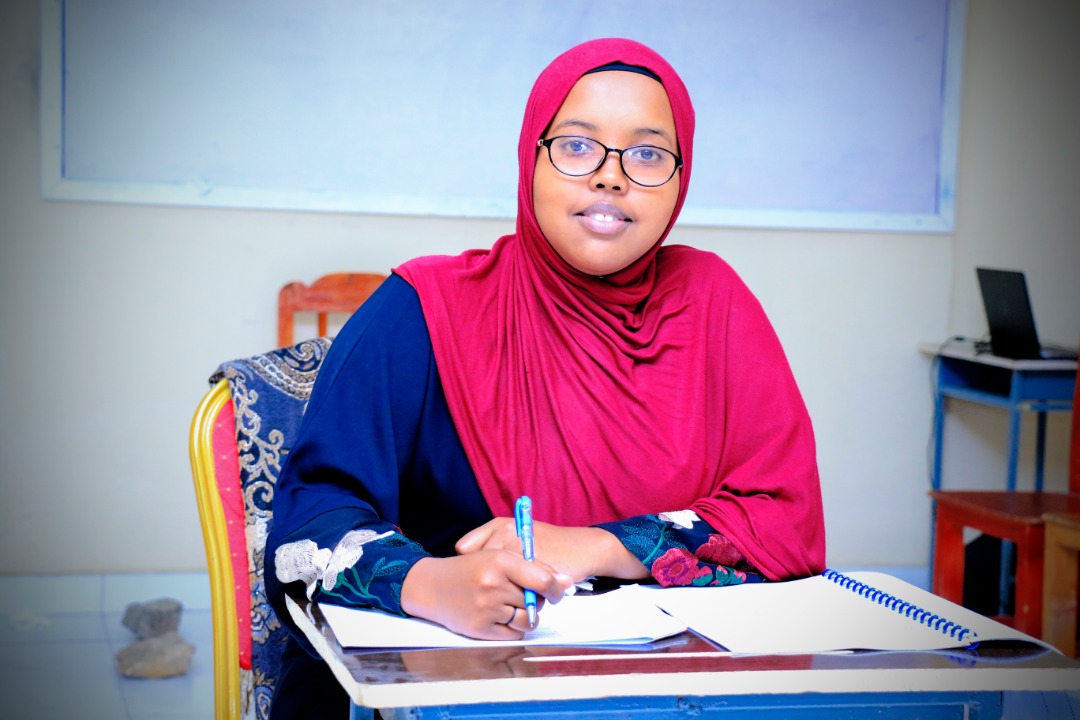 Naima Husssein Ahmed a student at Amoud University School of Postgraduate Studies and Research (ASPGSR), undertaking masters degree in Finance and accounting, keenly listening to questions from the panelists, at Amoud University School of Postgraduate Studies and Research (ASPGSR), during her defense session of her Research Proposal Viva Voce conducted on Monday, January 27th, 2020 at Amoud University School of Postgraduate Studies and Research (ASPGSR), Borama Campus. Naima Husssein Ahmed a student at Amoud University School of Postgraduate Studies and Research (ASPGSR), undertaking masters degree in Finance and accounting, keenly listening to questions from the panelists, at Amoud University School of Postgraduate Studies and Research (ASPGSR), during her defense session of her Research Proposal Viva Voce conducted on Monday, January 27th, 2020 at Amoud University School of Postgraduate Studies and Research (ASPGSR), Borama Campus.
