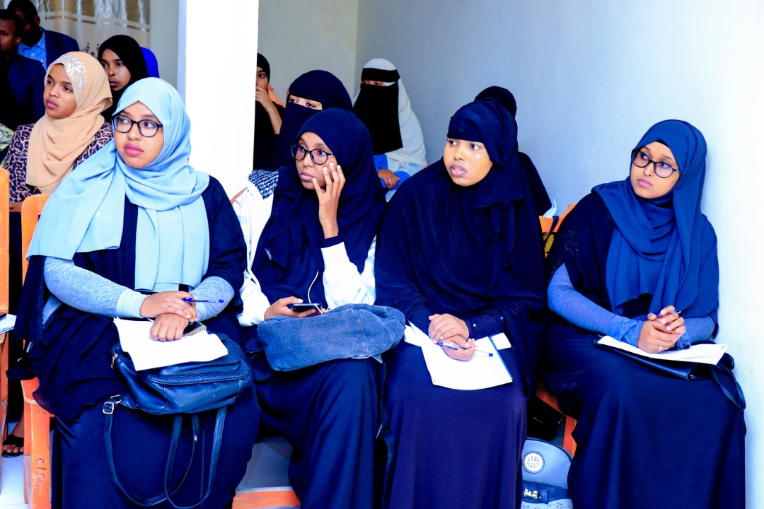 A section of first year students undertaking Masters degrees in various fileds of specialization at Amoud University School of Postgraduate Studies and Research (AUSPGSR), attending a student orientation event on examinations, held on Saturday, January 25th, 2020 at Amoud University School of Postgraduate Studies and Research (AUSPGSR), Borama Campus A section of first year students undertaking Masters degrees in various fileds of specialization at Amoud University School of Postgraduate Studies and Research (AUSPGSR), attending a student orientation event on examinations, held on Saturday, January 25th, 2020 at Amoud University School of Postgraduate Studies and Research (AUSPGSR), Borama Campus